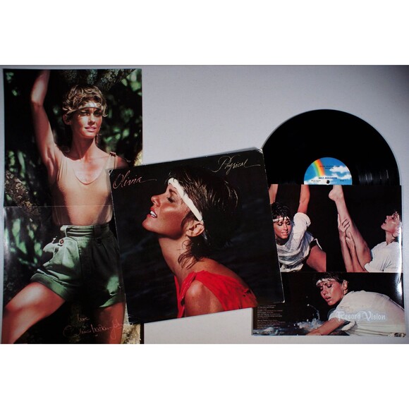 Olivia Newton-John - Physical (1981) Vinyl LP + POSTER • Make a Move on Me - Picture 1 of 2